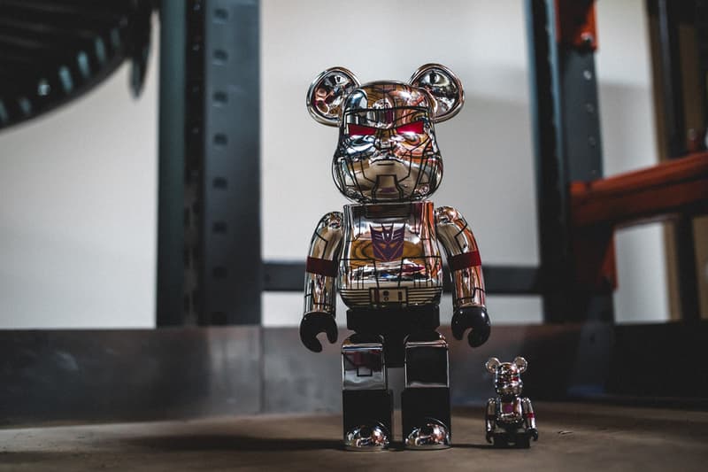 BAIT & Medicom Toy 'Transformers' Megatron BEARBRICK