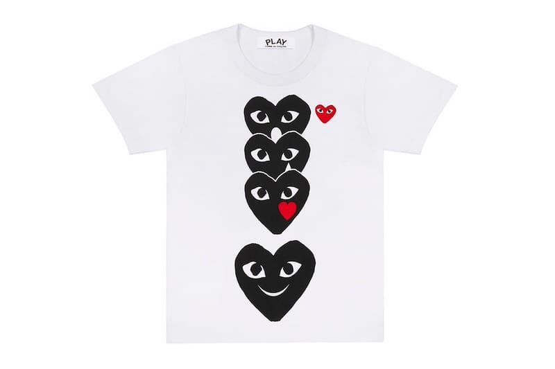 COMME des GARÇONS PLAY 推出全新 Emoji T-Shirt 系列