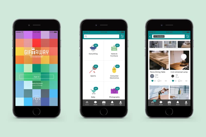 新概念零買賣應用程序 GiftAway 環保登場