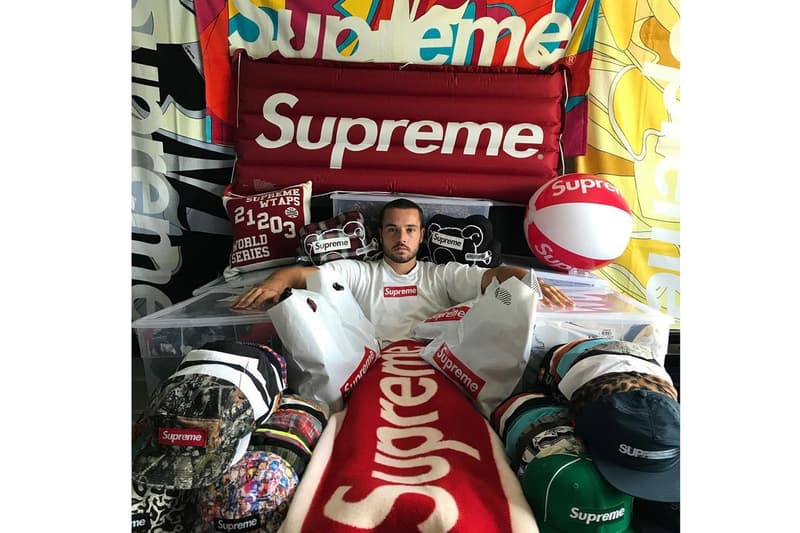 Supreme 收藏家 Eric Whiteback 藏品價值超過 $50,000 美元