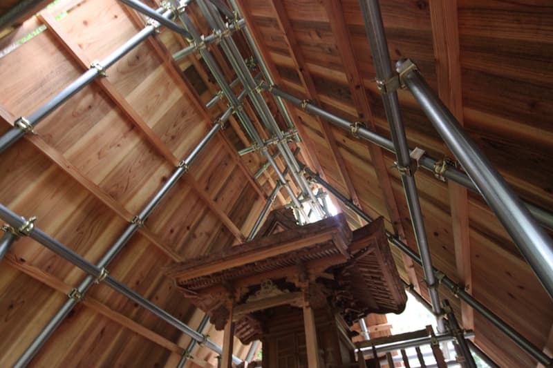 Kikuma Watanabe 打造可移動神社「山車社殿」