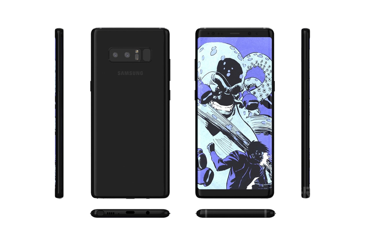 Samsung Galaxy Note 8 最清晰「定妝照」曝光