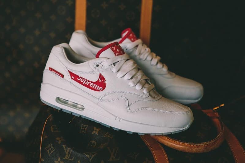 Supreme Louis Vuitton Nike Air Max 1 Custom