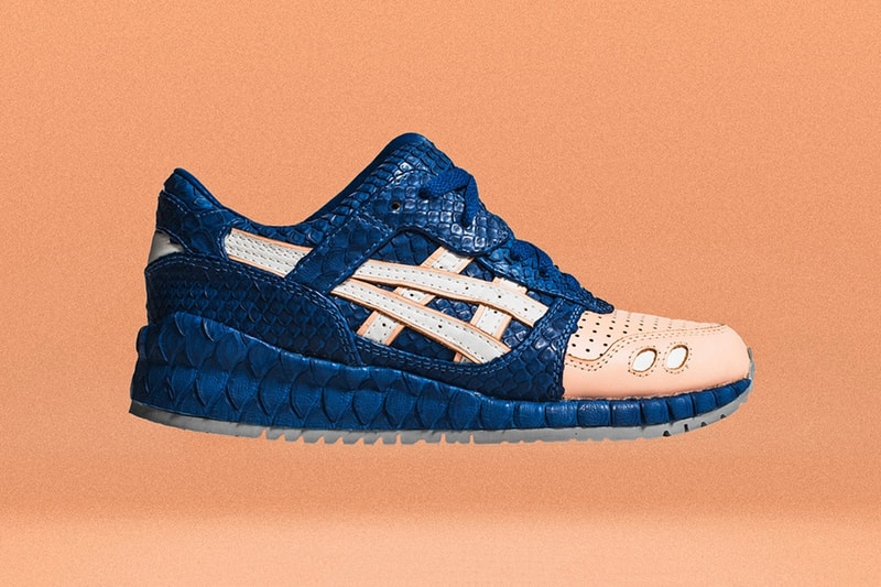 The Shoe Surgeon 打造 Ronnie Fieg x ASICS Tiger GEL-Lyte III「Salmon Toe」全新客製版本