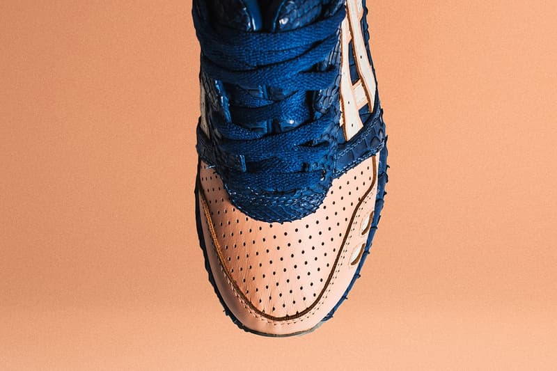 The Shoe Surgeon 打造 Ronnie Fieg x ASICS Tiger GEL-Lyte III「Salmon Toe」全新客製版本