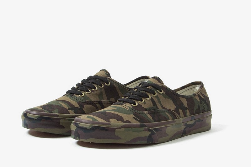 Vans Authentic 全新配色設計「Mono Camo」