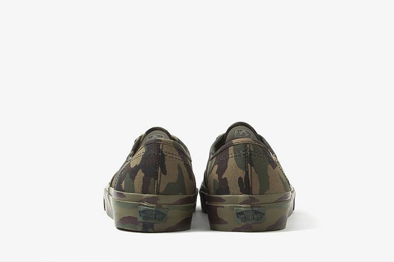 Vans Authentic 全新配色設計「Mono Camo」