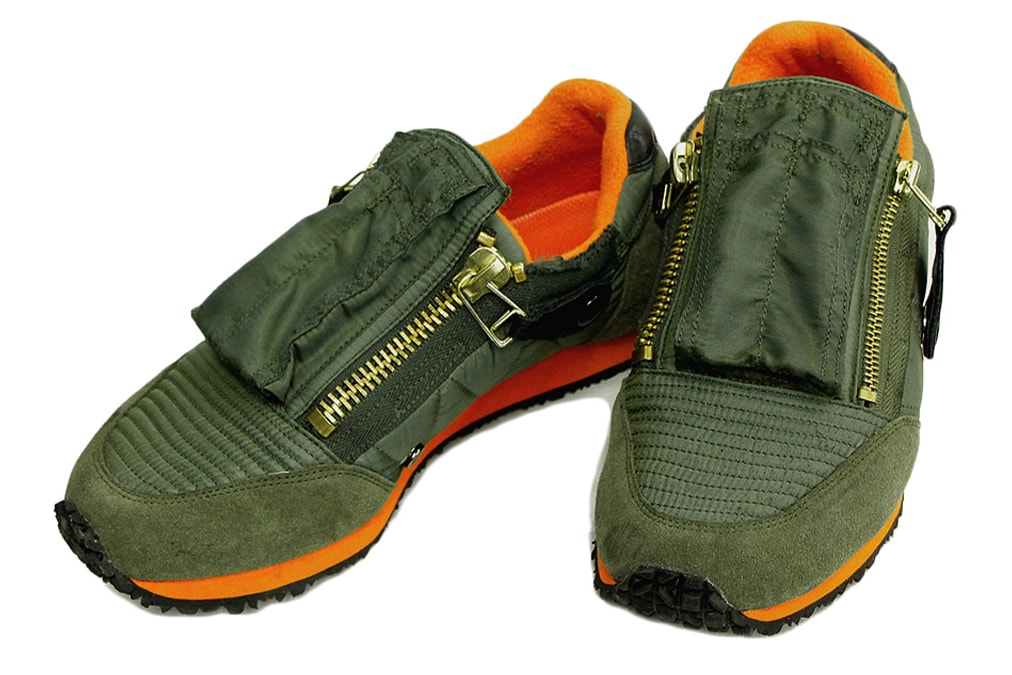 軍装之變奏－Kapital 推出全新丹寧版 MA-1 球鞋