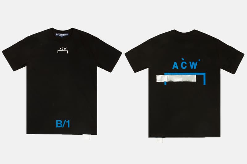 A-COLD-WALL* 香港期間限定店別注單品一覽