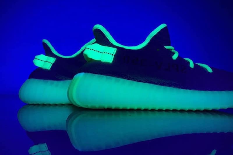 adidas Originals YEEZY BOOST 350 V2 “Semi Frozen Yellow” Glow-In-The-Dark