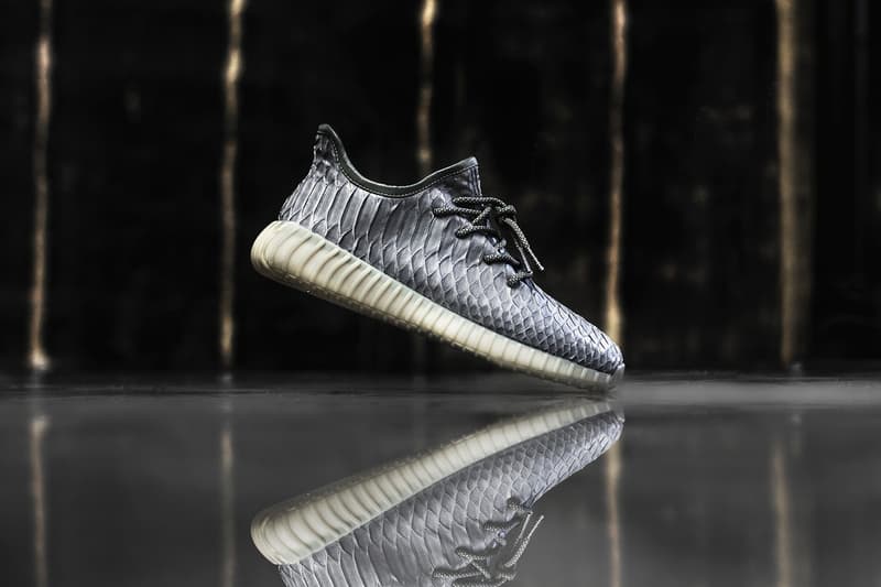 The Shoe Surgeon 奢華蟒蛇皮客製版 YEEZY BOOST 350 V2 開放預訂