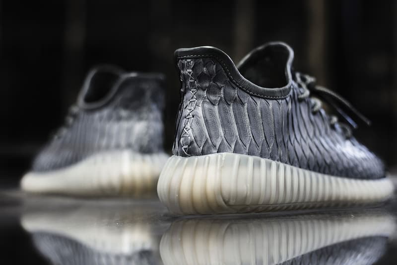 The Shoe Surgeon 奢華蟒蛇皮客製版 YEEZY BOOST 350 V2 開放預訂