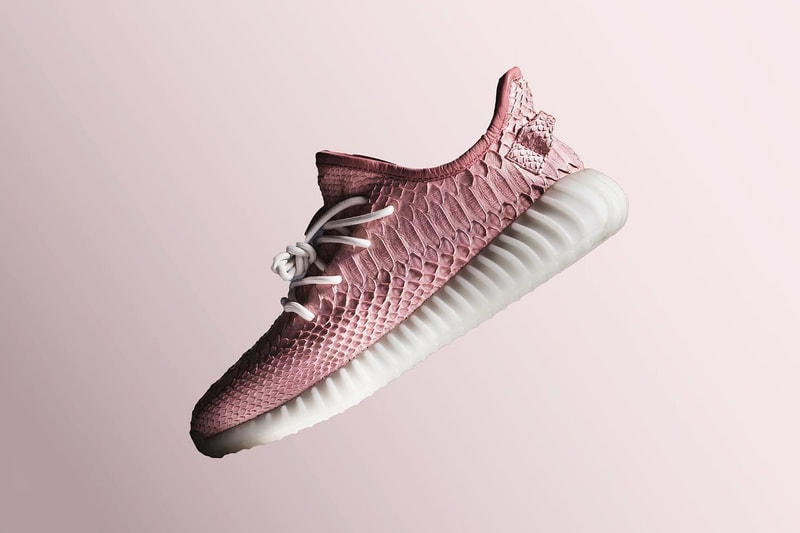 The Shoe Surgeon 奢華蟒蛇皮客製版 YEEZY BOOST 350 V2 開放預訂