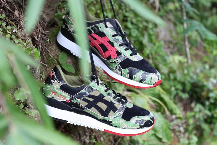 atmos x ASICS Tiger 全新聯名 GEL-Lyte III「Tiger Camo」鞋款