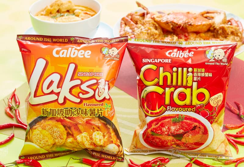 Calbee 推出全新期間限定「新加坡叻沙味」薯片