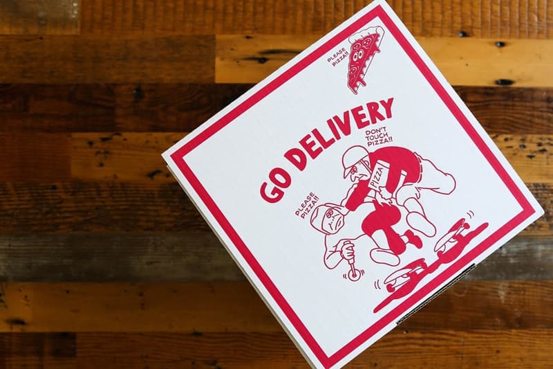 Champion Japan Oka Koji “Pizza and Skate” T-Shirt Collection