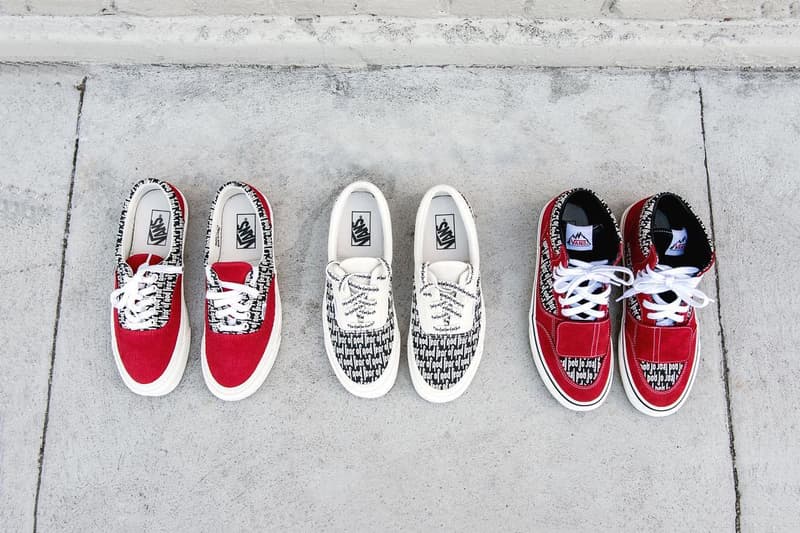 Fear of God x Vans 2017 全新聯名系列完整曝光