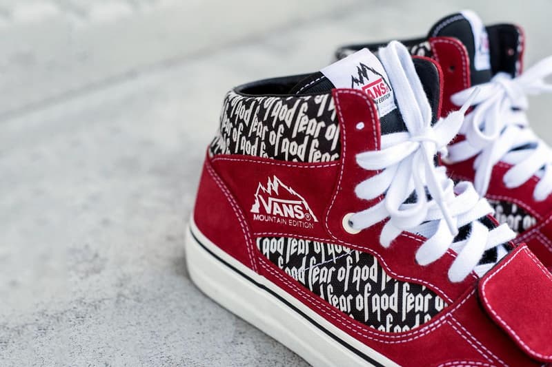 Fear of God x Vans 2017 全新聯名系列完整曝光
