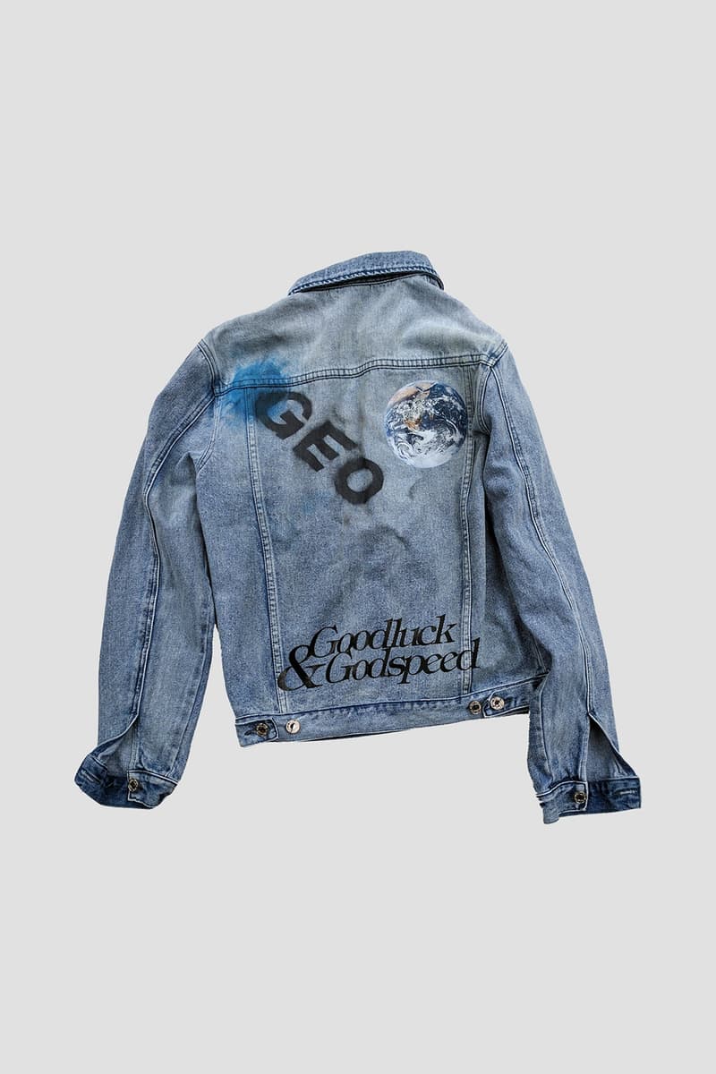 I.T 獨佔 GEO 限量別注手繪噴墨牛仔外套系列