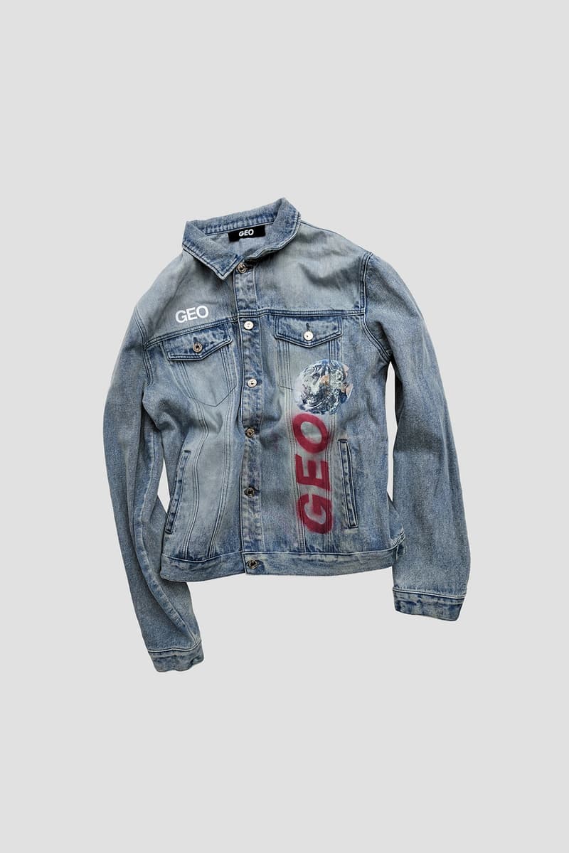 I.T 獨佔 GEO 限量別注手繪噴墨牛仔外套系列