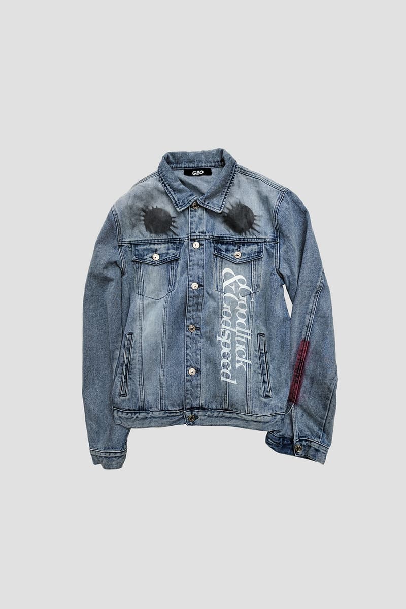 I.T 獨佔 GEO 限量別注手繪噴墨牛仔外套系列