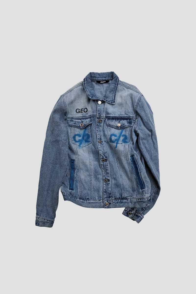 I.T 獨佔 GEO 限量別注手繪噴墨牛仔外套系列