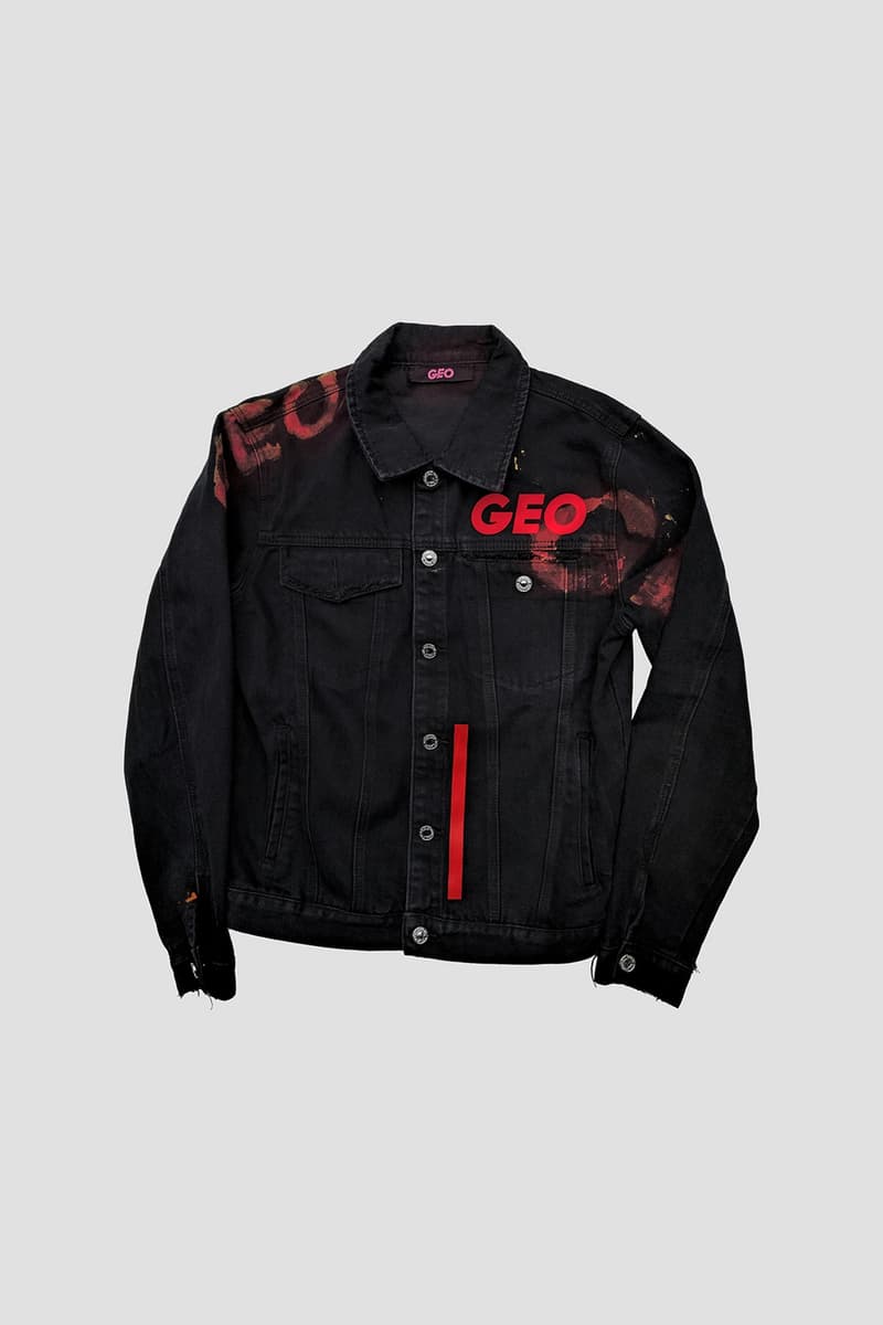 I.T 獨佔 GEO 限量別注手繪噴墨牛仔外套系列