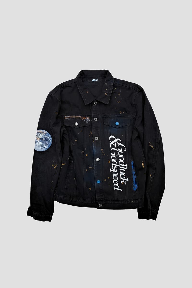I.T 獨佔 GEO 限量別注手繪噴墨牛仔外套系列