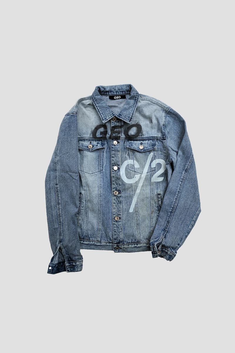 I.T 獨佔 GEO 限量別注手繪噴墨牛仔外套系列