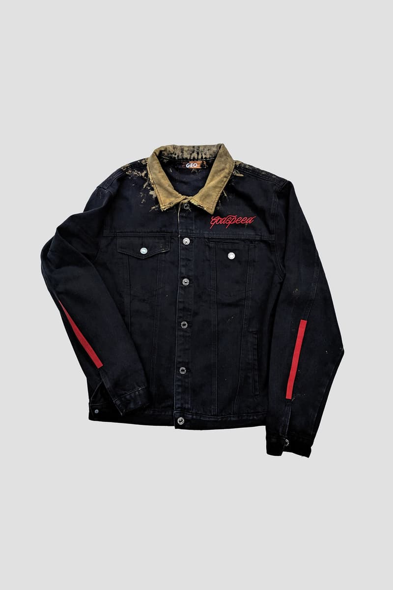 I.T 獨佔 GEO 限量別注手繪噴墨牛仔外套系列