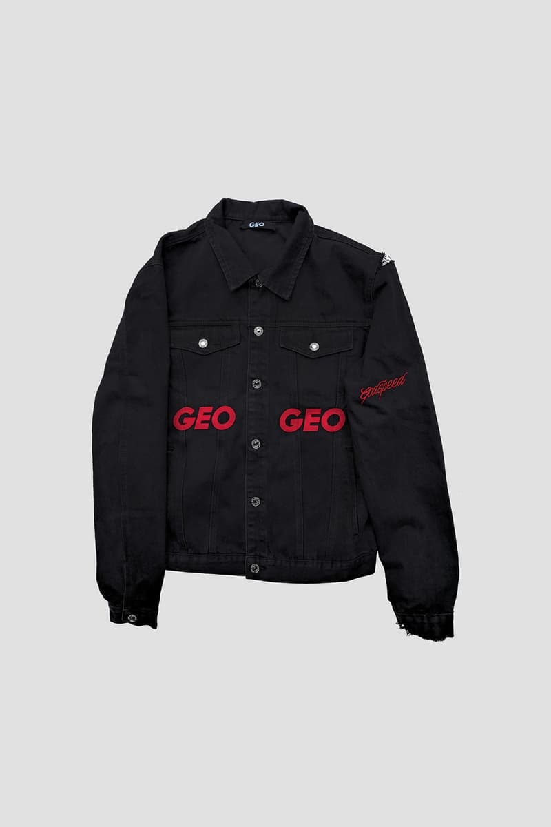 I.T 獨佔 GEO 限量別注手繪噴墨牛仔外套系列