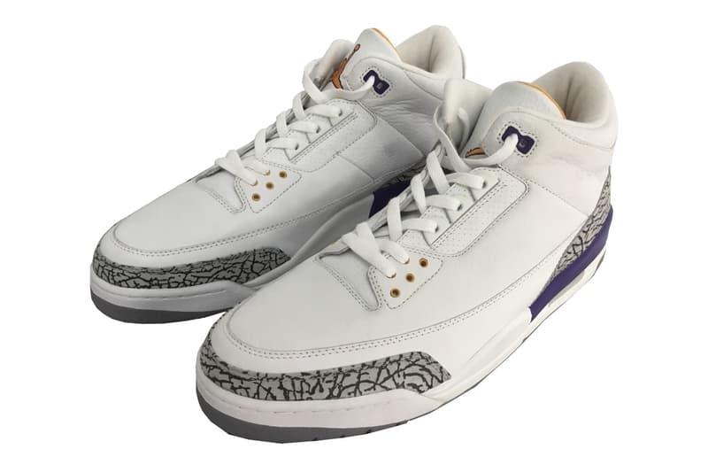 Kobe Bryant 專屬 Air Jordan 3 PE 版以 $30,000 美元天價成交