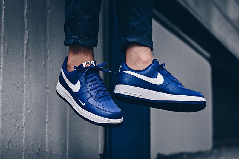 Nike Air Force 1 Mini Swoosh 全新配色設計「Deep Royal Blue」