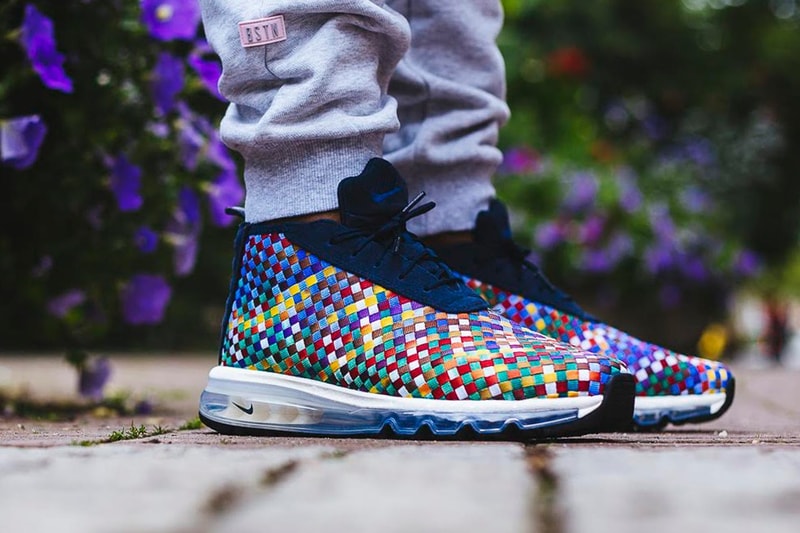 Here’s An On-Feet Look At The NikeLab Air Max Woven Boot SE “Multicolor”