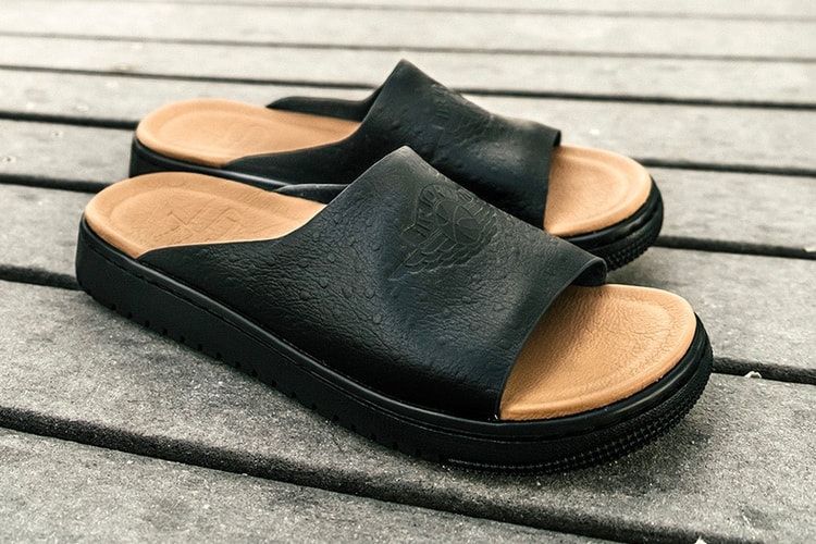 SoleFly x Modero Jordan 1 聯名皮革拖鞋