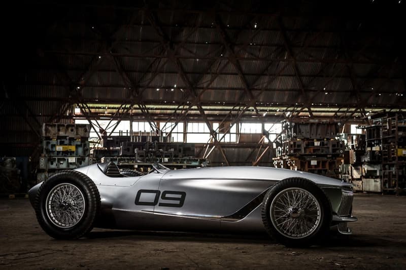 Infiniti 展示採用復古賽車設計的全電動車 Prototype 9