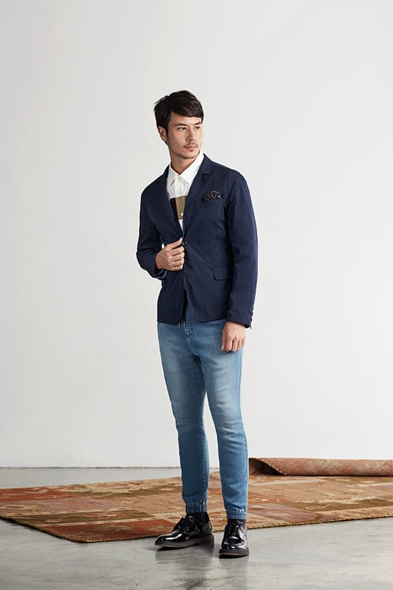 initial 2017 秋冬系列 LookBook－以物料營造強大反差感