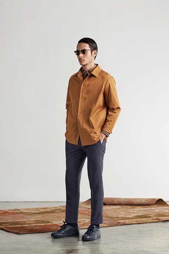 initial 2017 秋冬系列 LookBook－以物料營造強大反差感