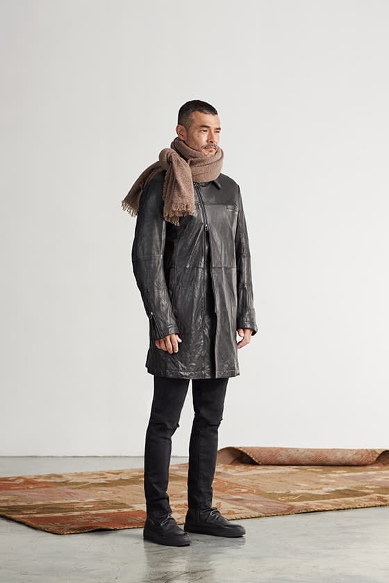 initial 2017 秋冬系列 LookBook－以物料營造強大反差感