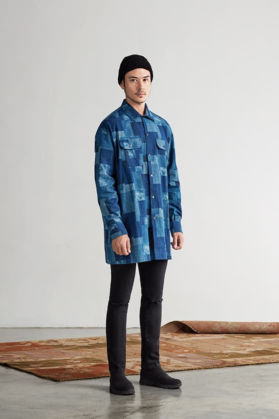 initial 2017 秋冬系列 LookBook－以物料營造強大反差感