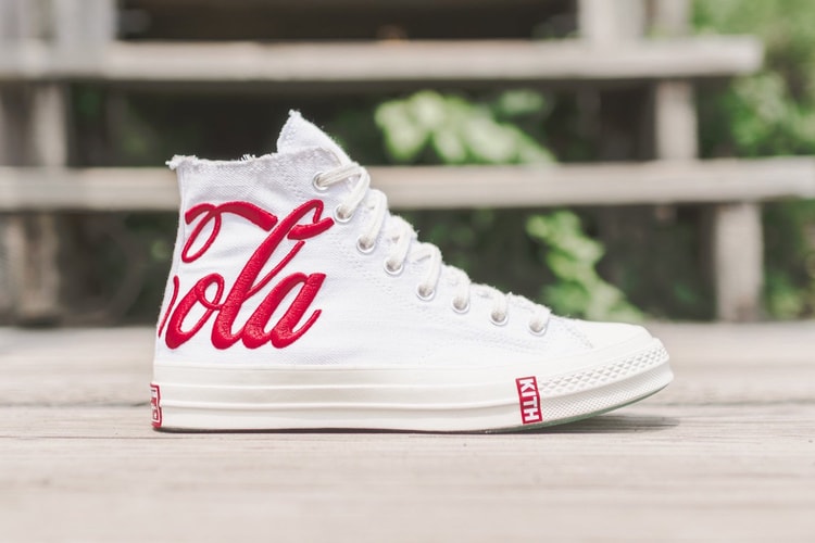 近賞 KITH x Coca-Cola x Converse 三方聯名 Chuck Taylor All Star ’70 鞋款