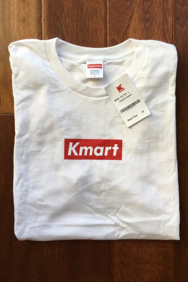 Reddit 熱話後續－Supreme x K-mart「致敬」 Box Logo Tee 上架