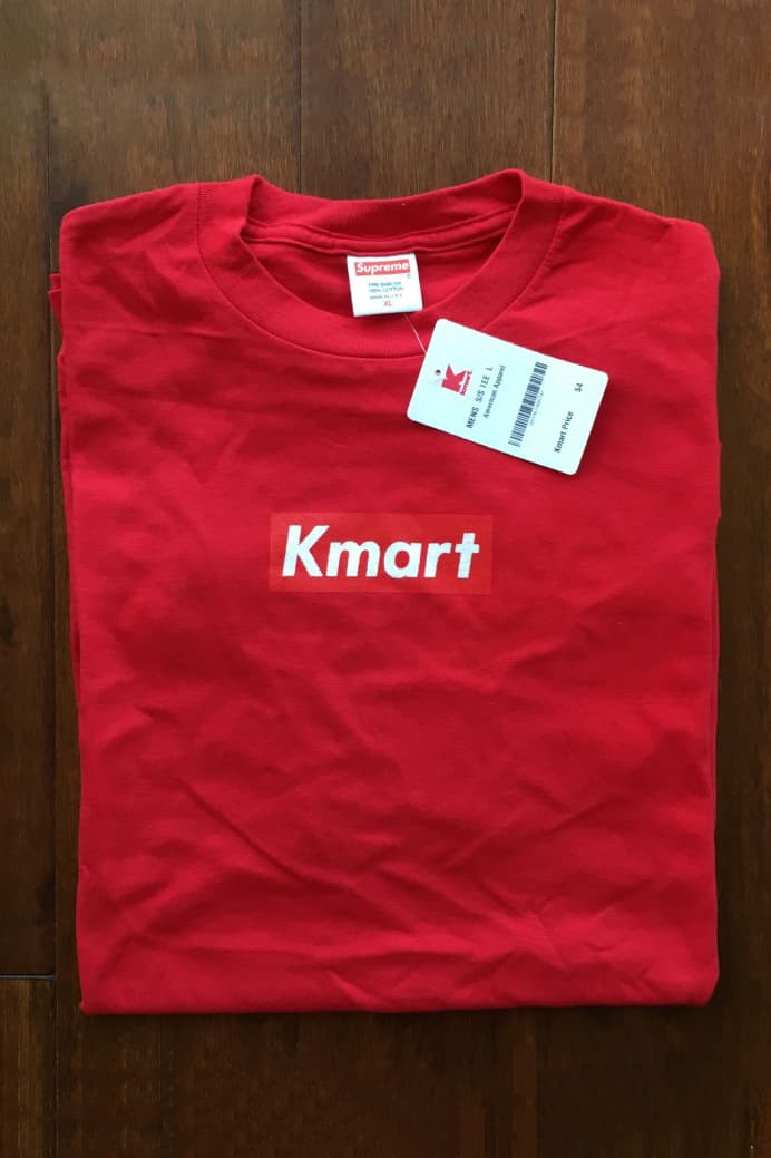 Reddit 熱話後續－Supreme x K-mart「致敬」 Box Logo Tee 上架