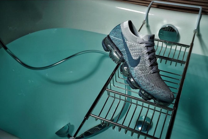 Nike Air VaporMax Grey/Blue/Speckle Sole