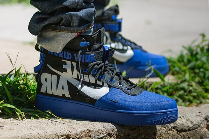 Nike 為越野摩托車團隊 12 O’Clock Boys 打造獨佔 SF-AF1 Mid 配色
