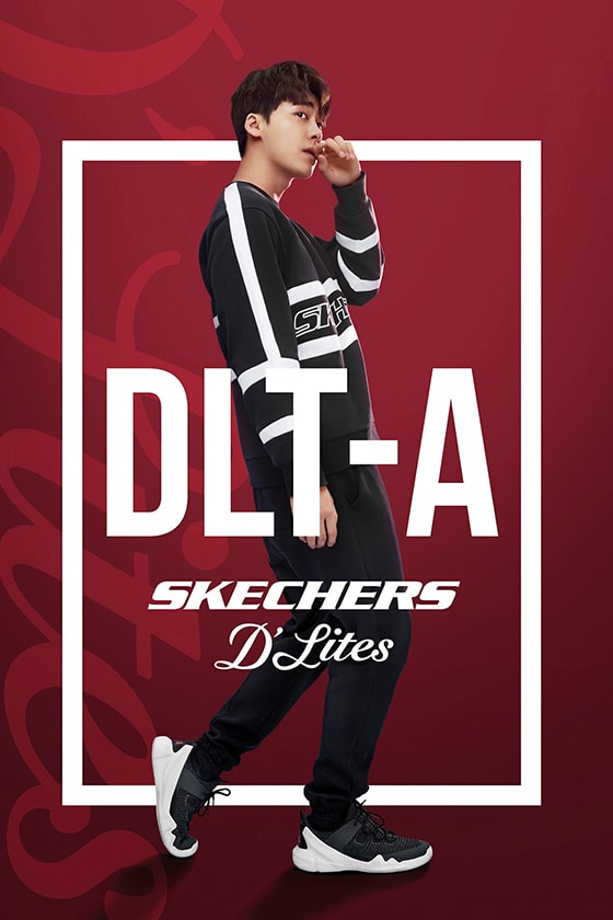 SKECHERS 中国区代言人李易峰示範品牌新作 DLT-A 系列