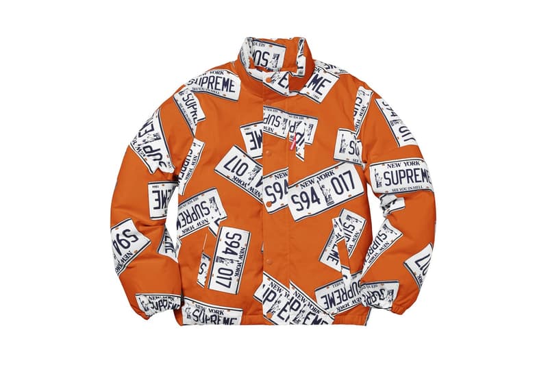 Supreme 2017 秋冬外套系列