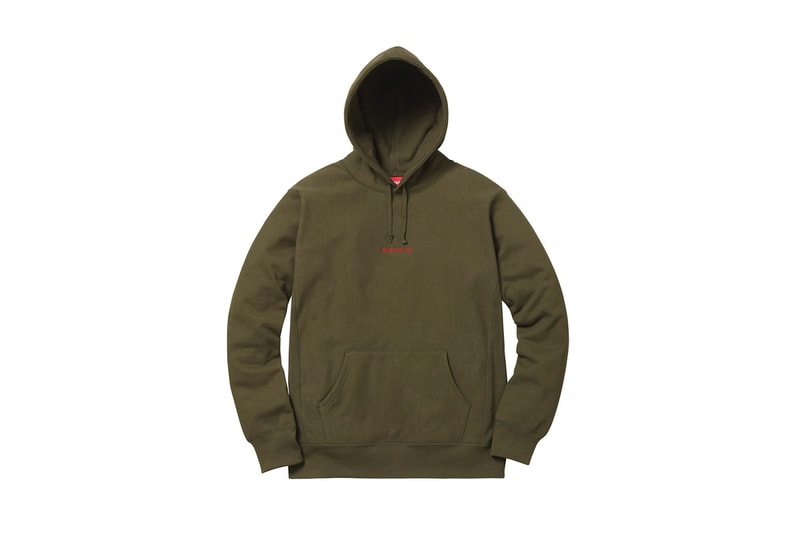 Supreme 2017 秋冬衛衣系列
