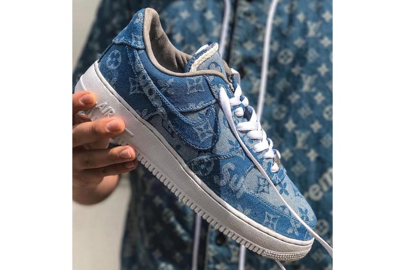設計師拆解 Supreme x Louis Vuitton 單品打造 Nike Air Force 1 客製鞋款