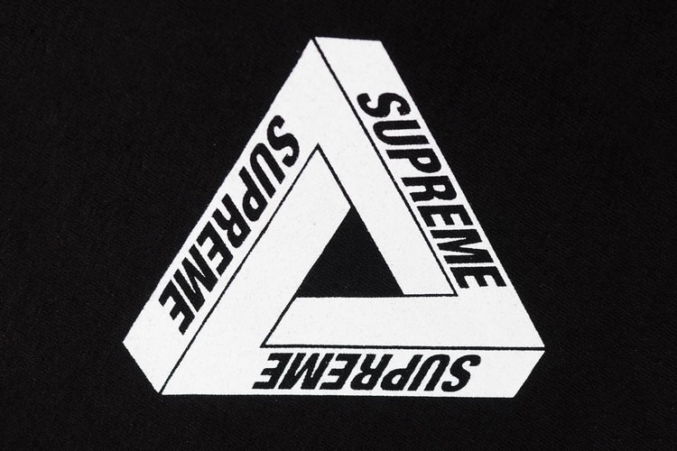 街頭最強合作!Supreme x Palace「聯名」T-Shirt 正式發售